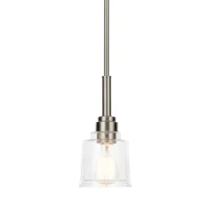 Aivian 5 in. Pendant Light Nickel finish