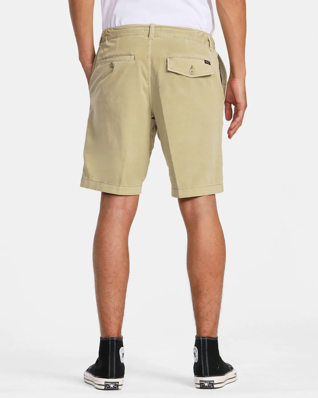 All Time Coastal Rinsed Hybrid 19" Shorts - Khaki