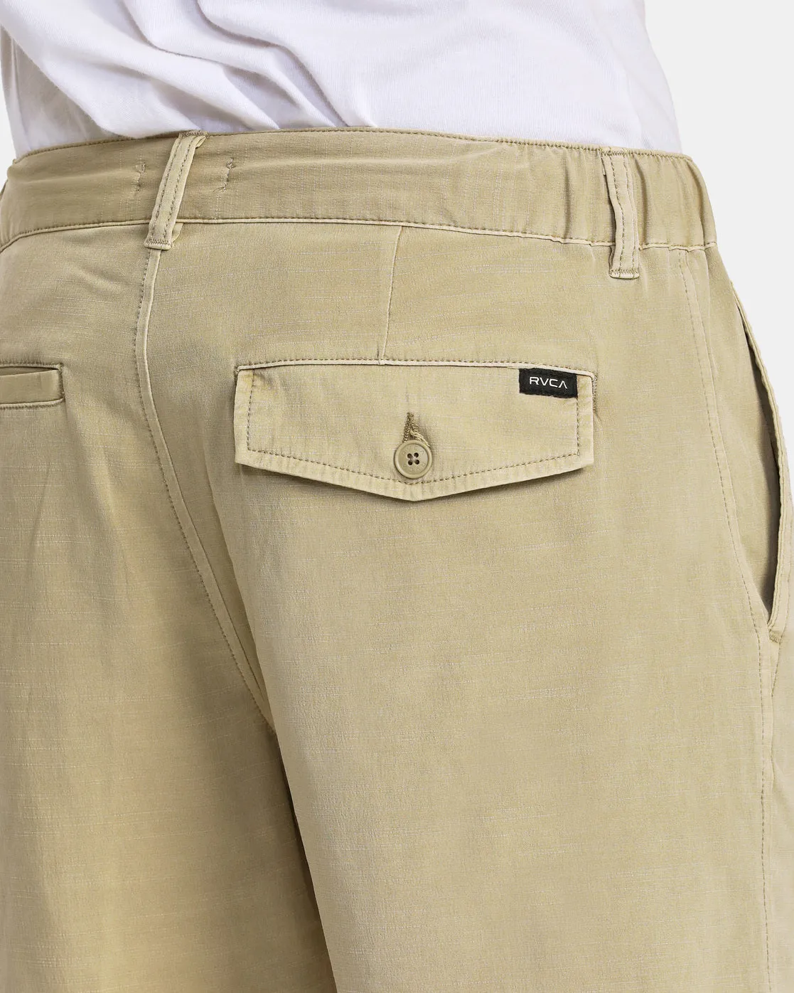 All Time Coastal Rinsed Hybrid 19" Shorts - Khaki