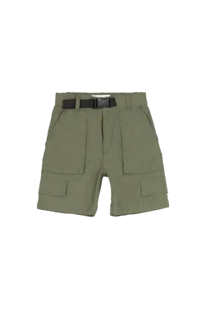 ALVIN Khaki  - Multi-pocket Bermuda Shorts