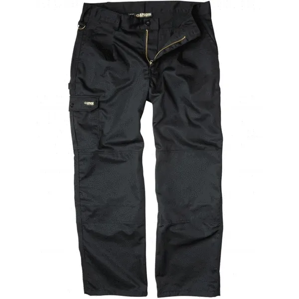 Apache Black Industry Cargo Work  Trouser