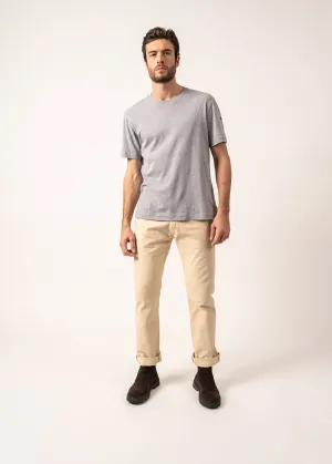 Augustin Straight-leg Trousers - in cotton twill (PLAGE)