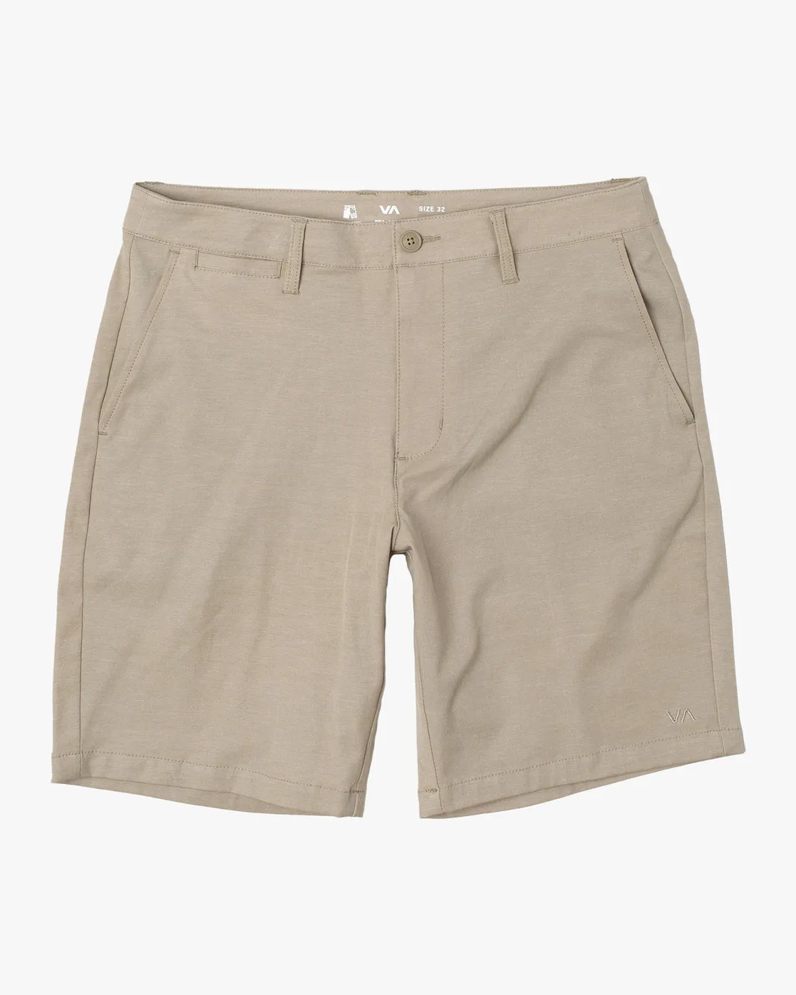 Back In 19" Hybrid Shorts - Khaki