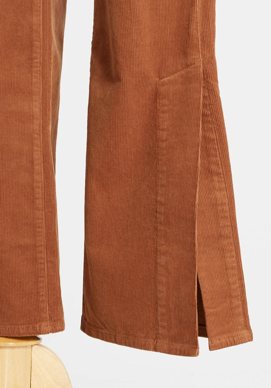 Can You Dig It Corduroy Flare Pants