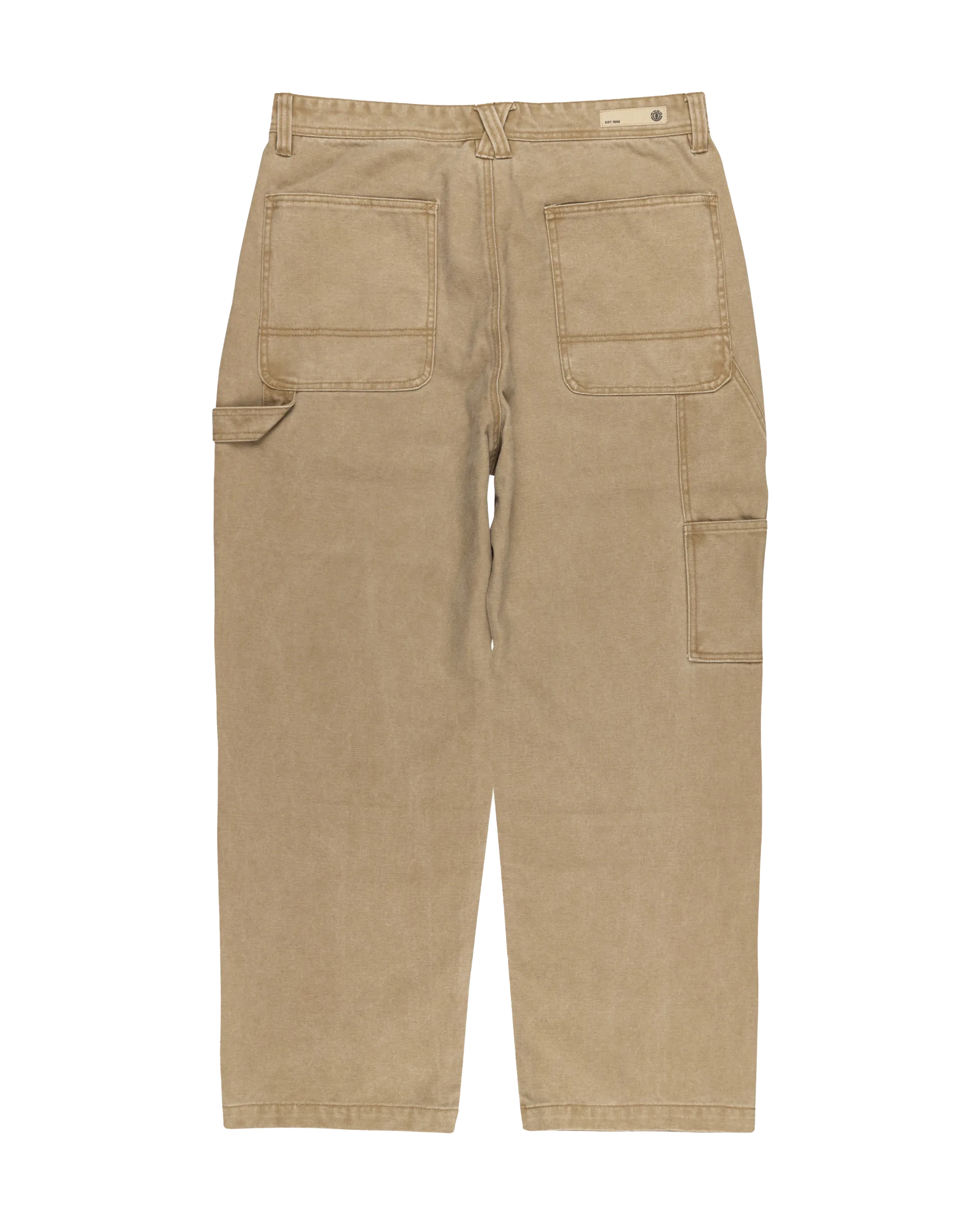 Carpenter Canvas Trousers in Khaki