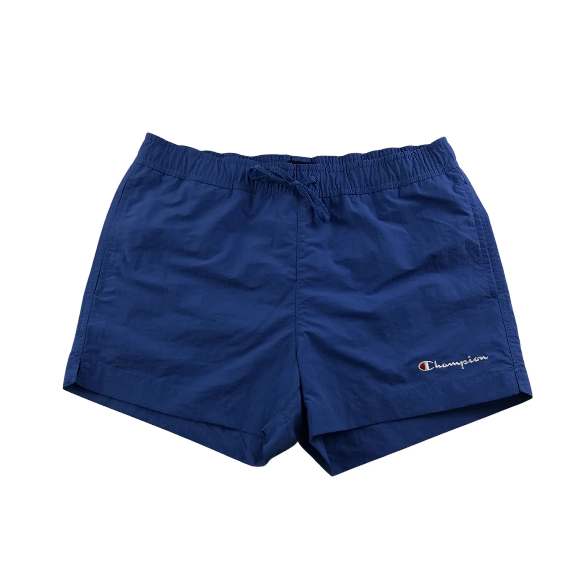 Champion Swim Trunks Men's M Blue with Logo