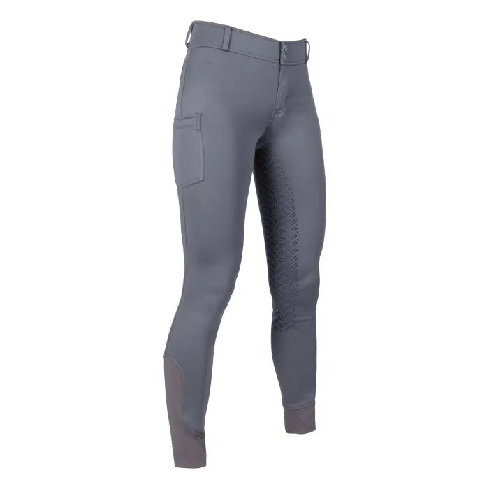 Children´s Winter Riding Breeches Ruby with Silicone Full Seat