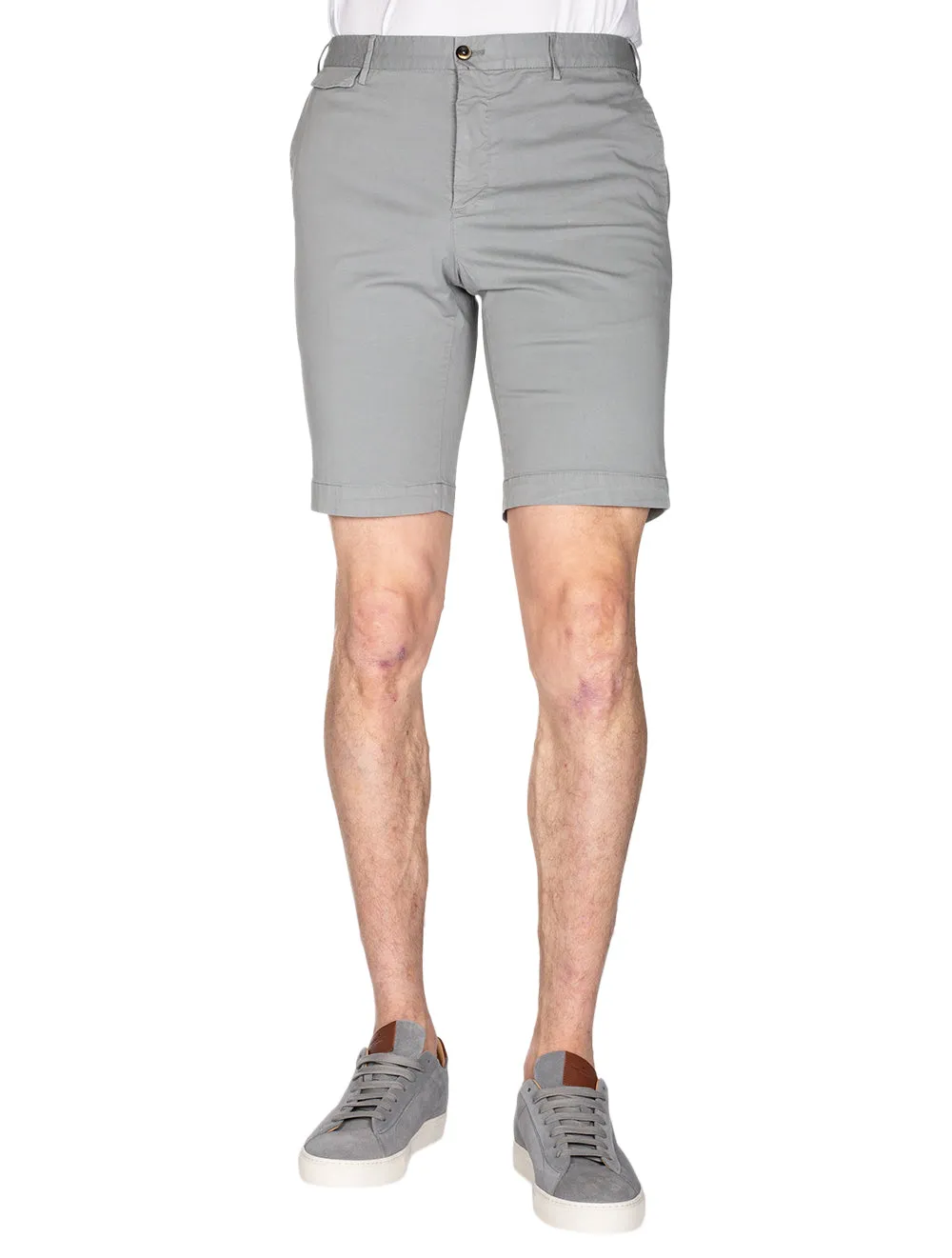 Cotton Shorts Grey