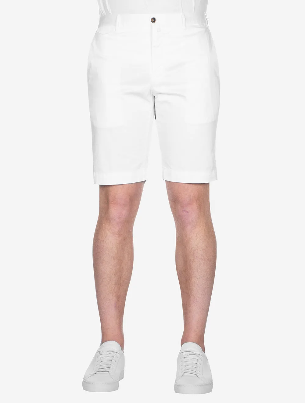 Cotton Shorts White