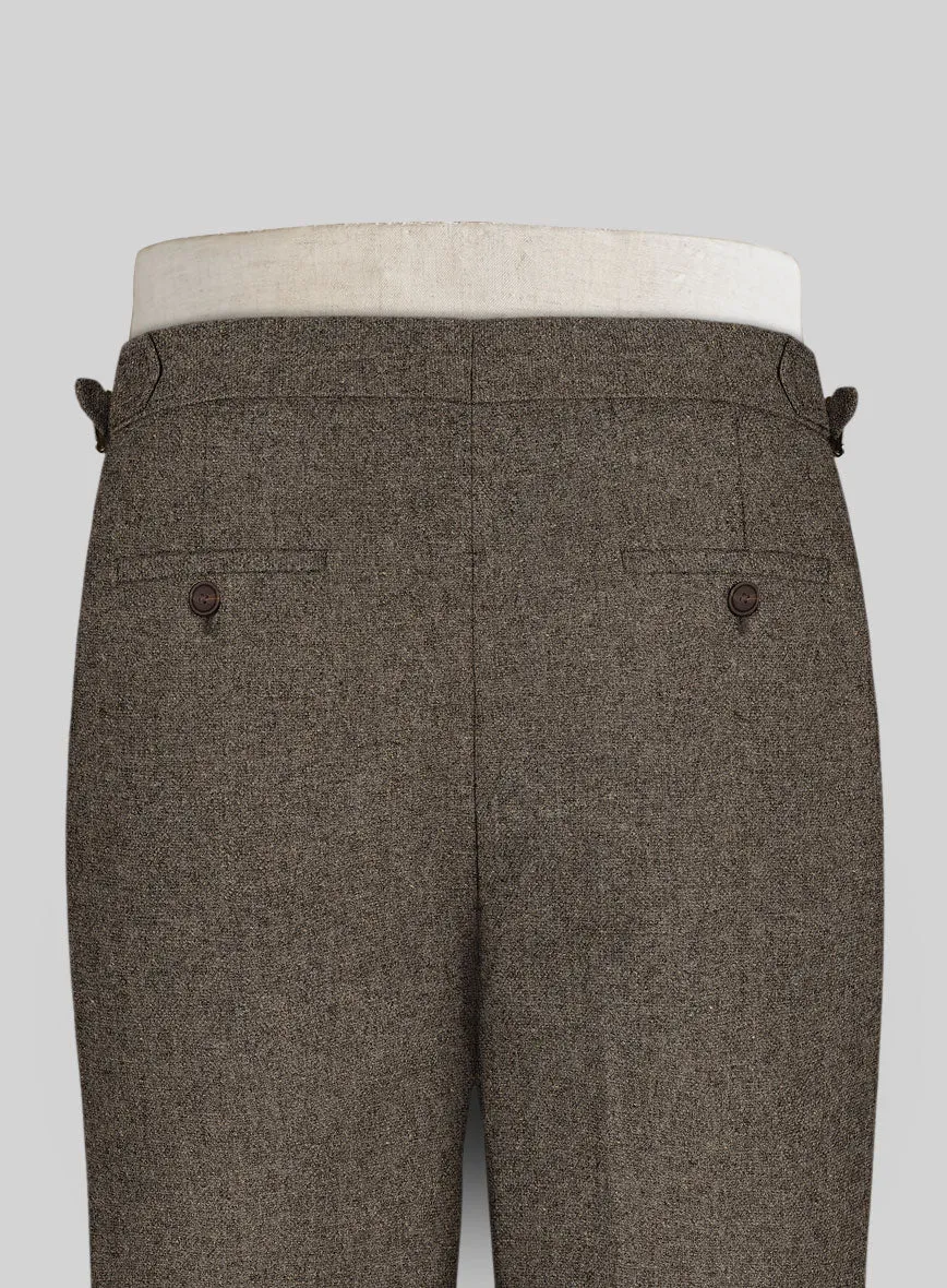 Dapper Brown Tweed Highland Trousers