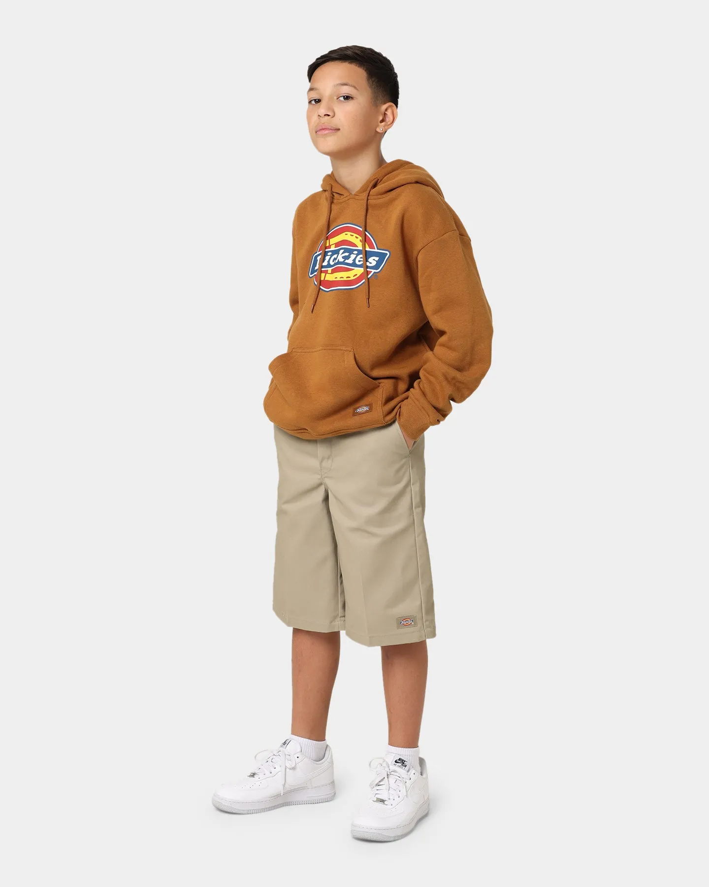 Dickies Kids' 38224 Multi Pocket Shorts Khaki