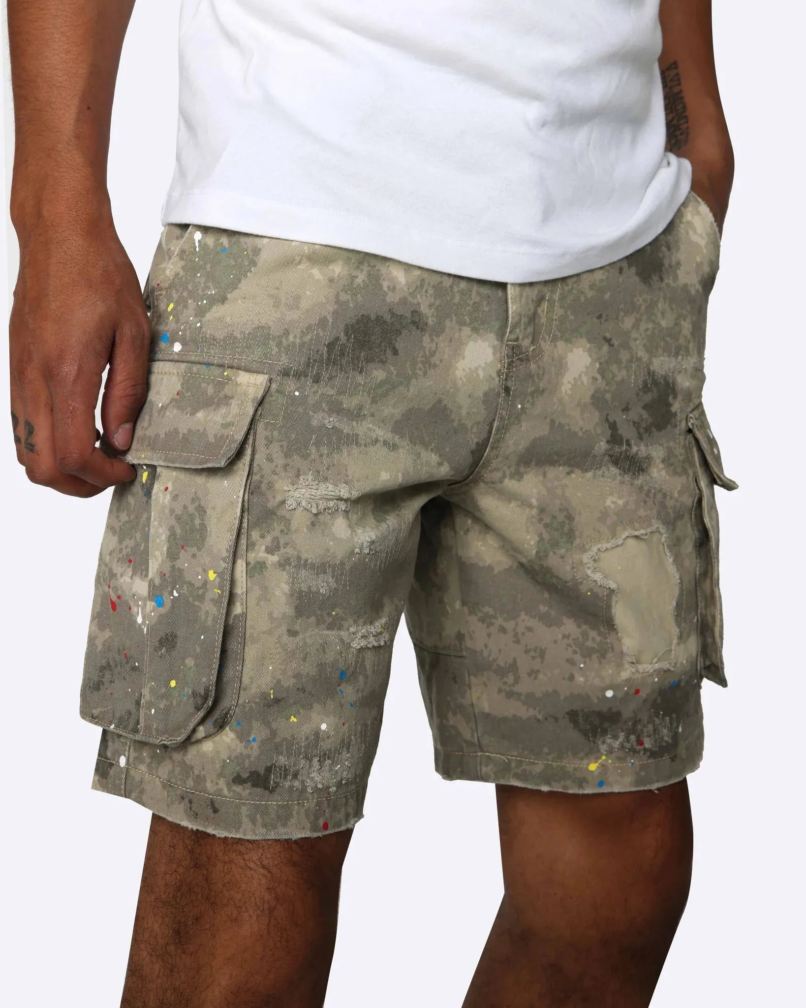 EPTM MATCHBOX SHORTS KHAKI