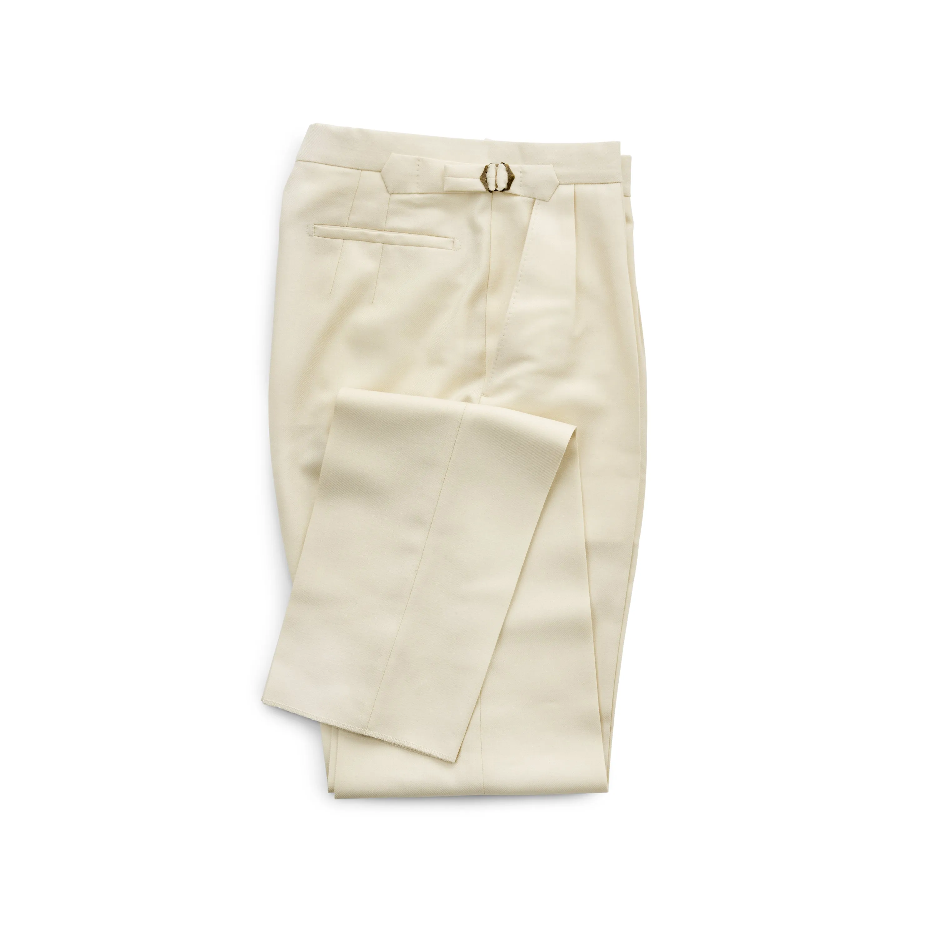 Fox Ecru Twill Trousers