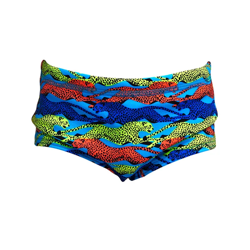 Funky Trunks - No Cheating - Toddler Boys Eco Printed Trunks