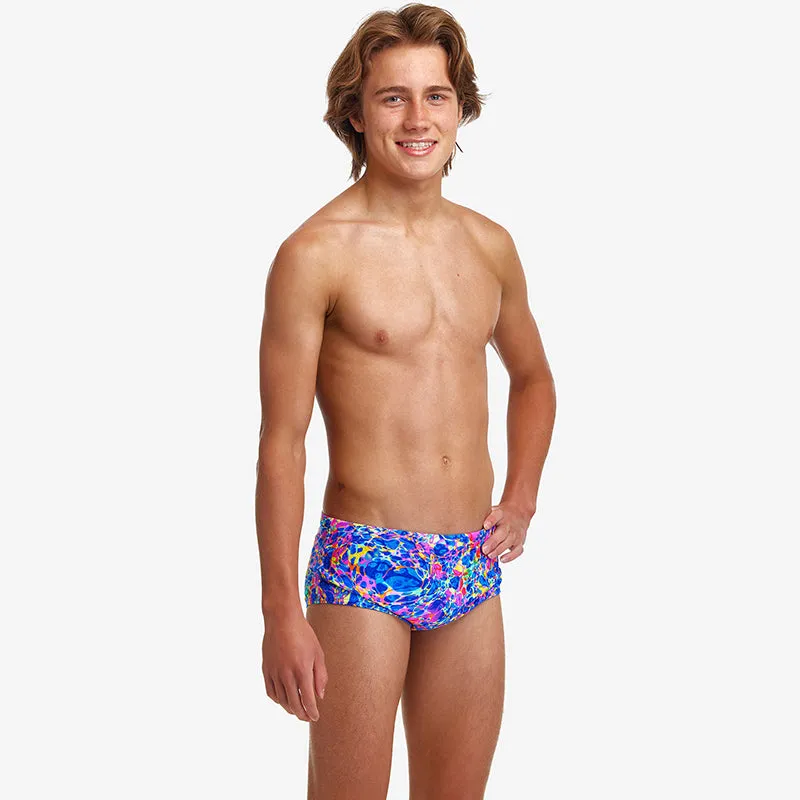 Funky Trunks - Oiled Up - Boys Sidewinder Trunks