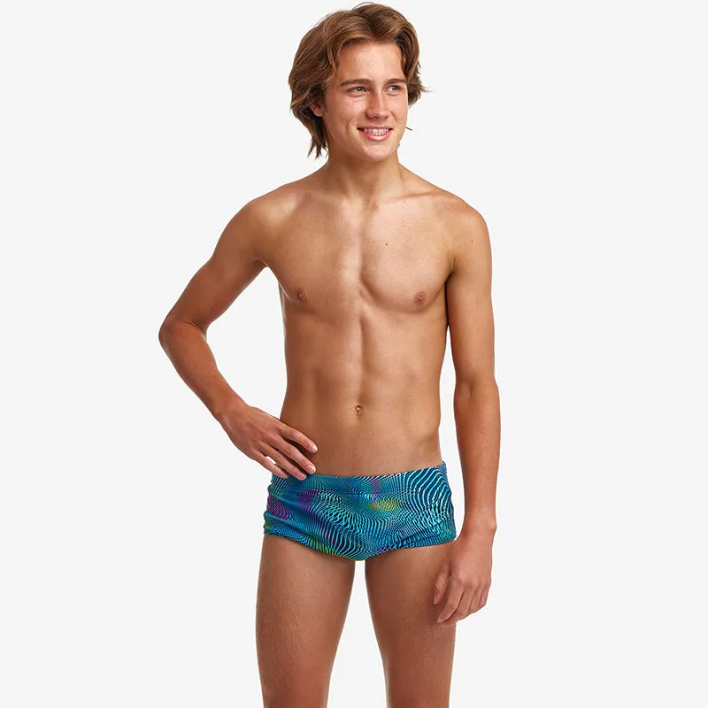 Funky Trunks - Wires Crossed - Boys Sidewinder Trunks