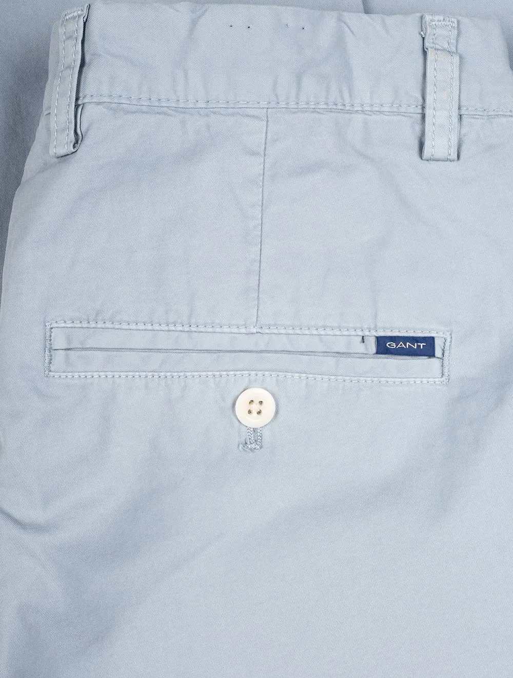 Hallden Sunfaded Chinos Silver Lake Blue