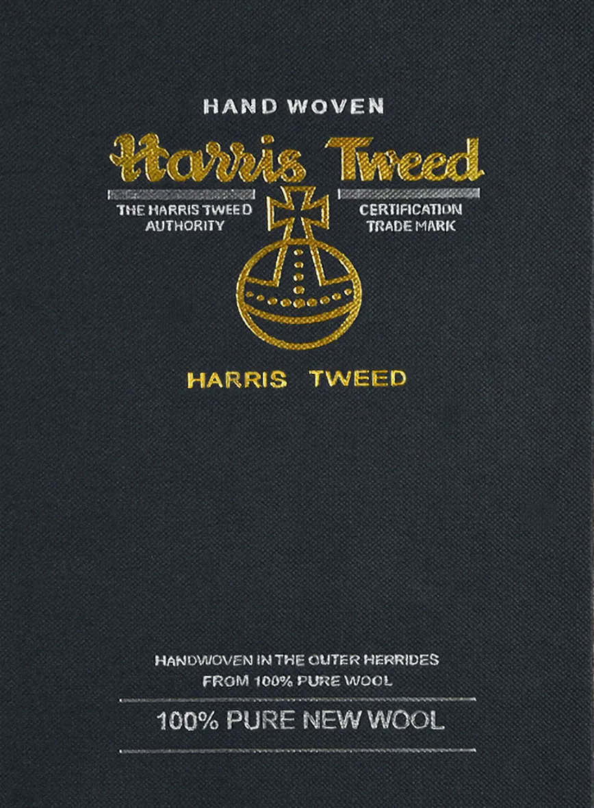 Harris Tweed Rope Dark Blue Suit