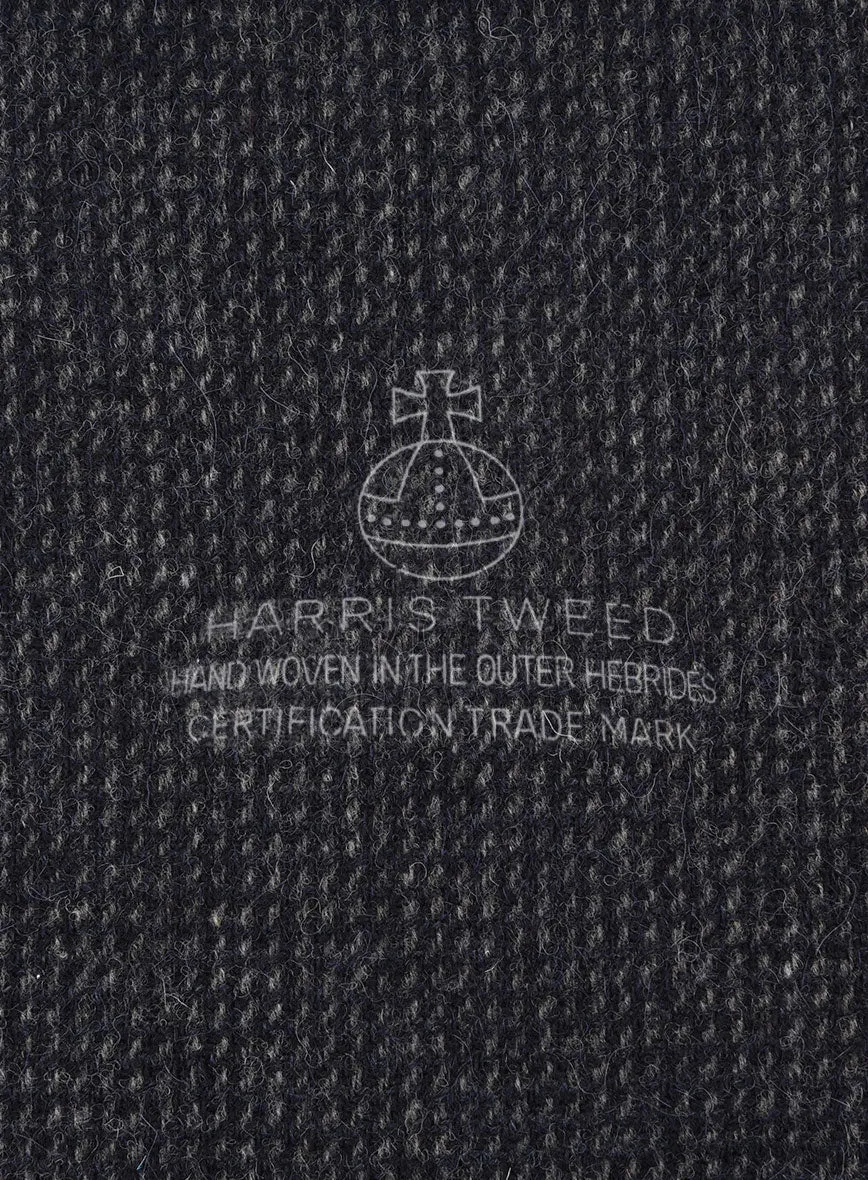 Harris Tweed Rope Dark Blue Suit