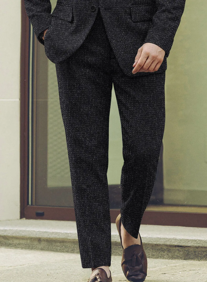 Harris Tweed Rope Dark Blue Suit