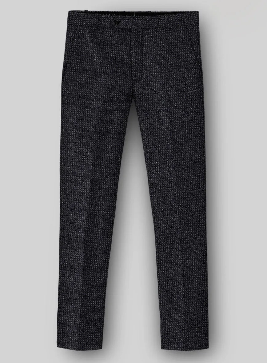 Harris Tweed Rope Dark Blue Suit