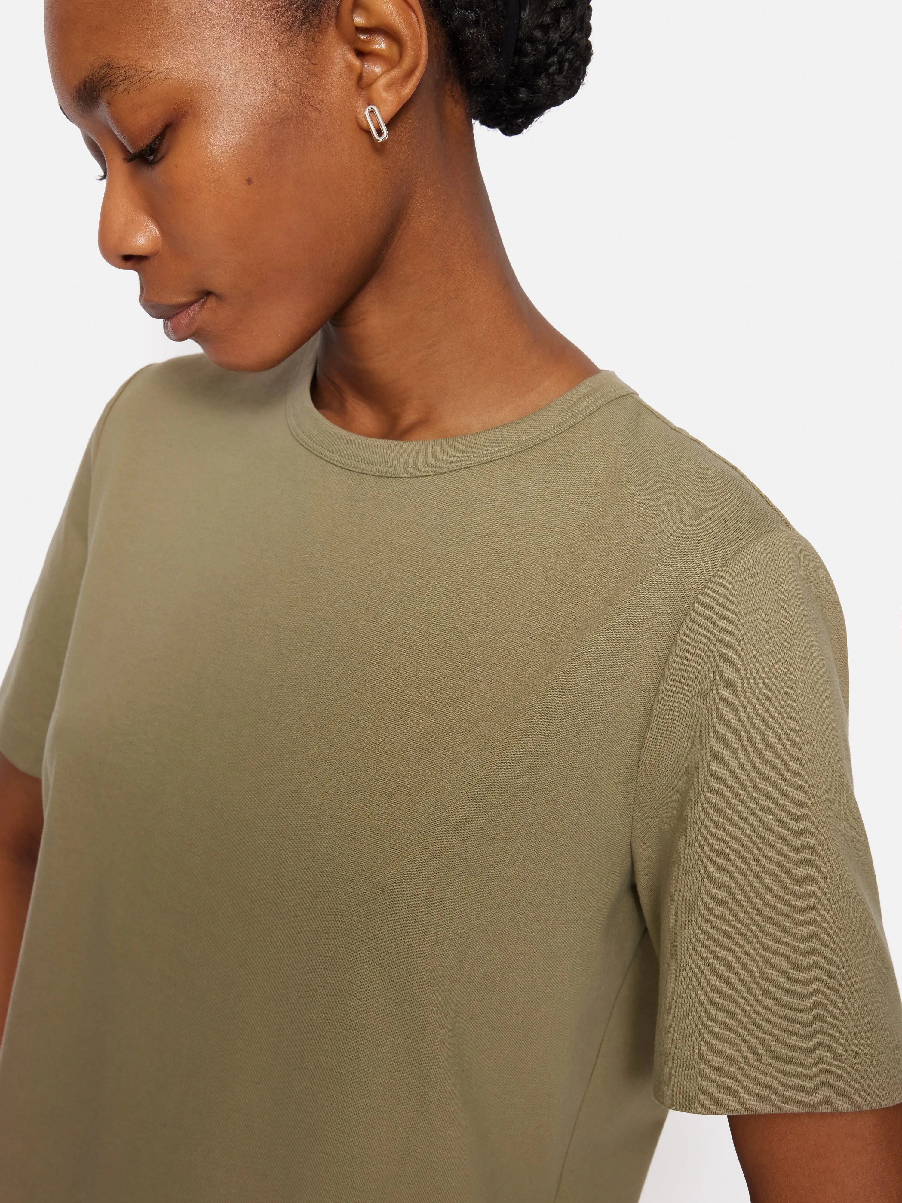 Heavy Cotton T-shirt | Khaki