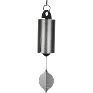 Heroic Windbell - Large, Antique Silver