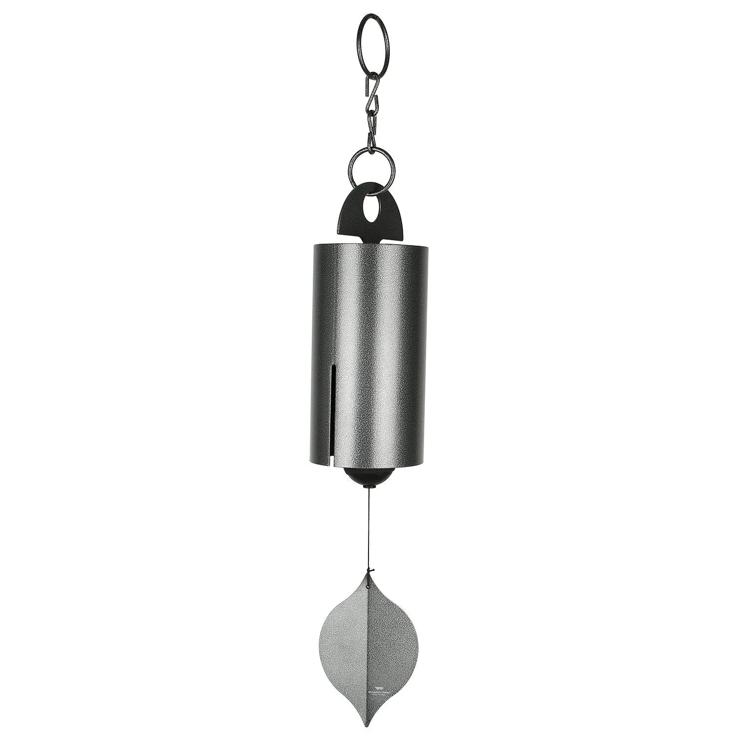 Heroic Windbell - Large, Antique Silver