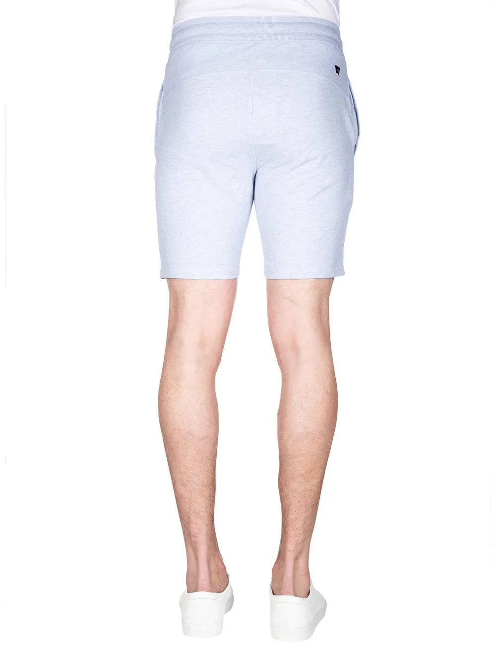 Key Piqué Shorts Light Blue Melange