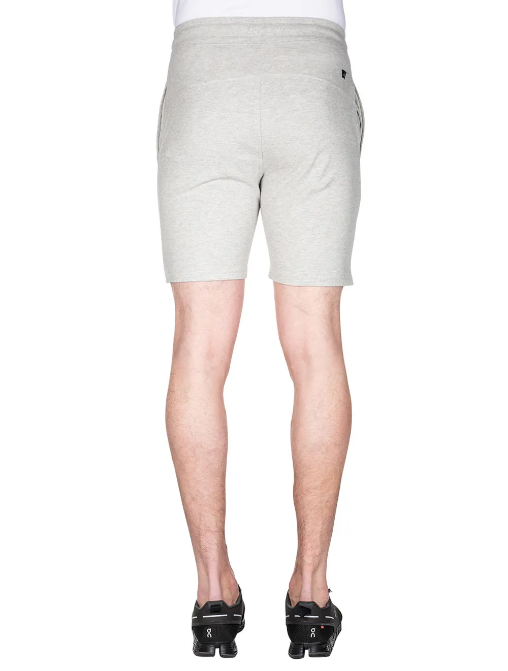 Key Pique Shorts Light Grey Melange