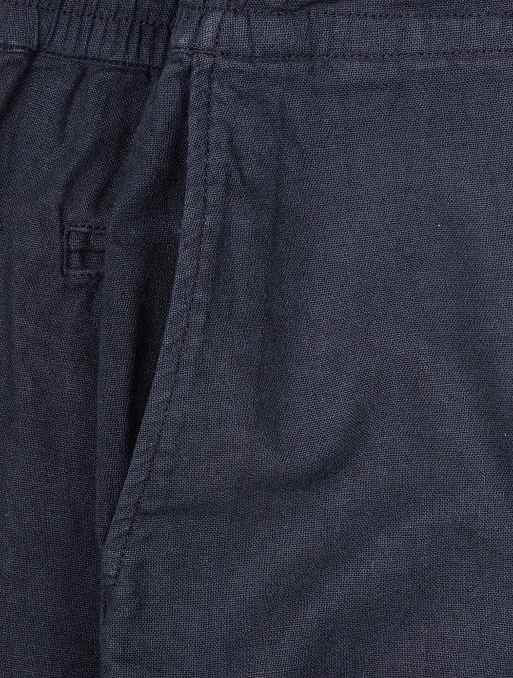 Linen Shorts Navy