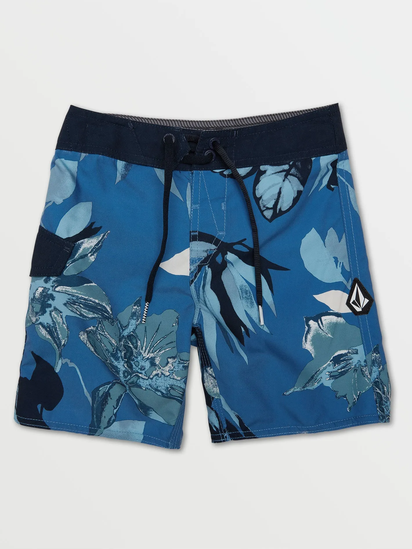 Little Boys Marble Floral Mod-Tech Trunks - Riverside