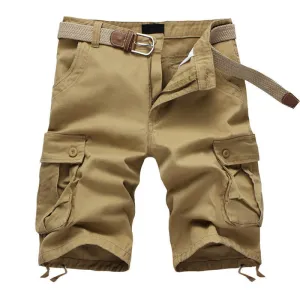 Men's Summer Baggy Multi Pocket Military Cargo Short Pants 2020