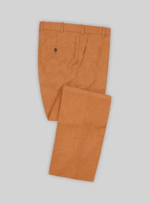 Naples Cocktail Orange Tweed Pants