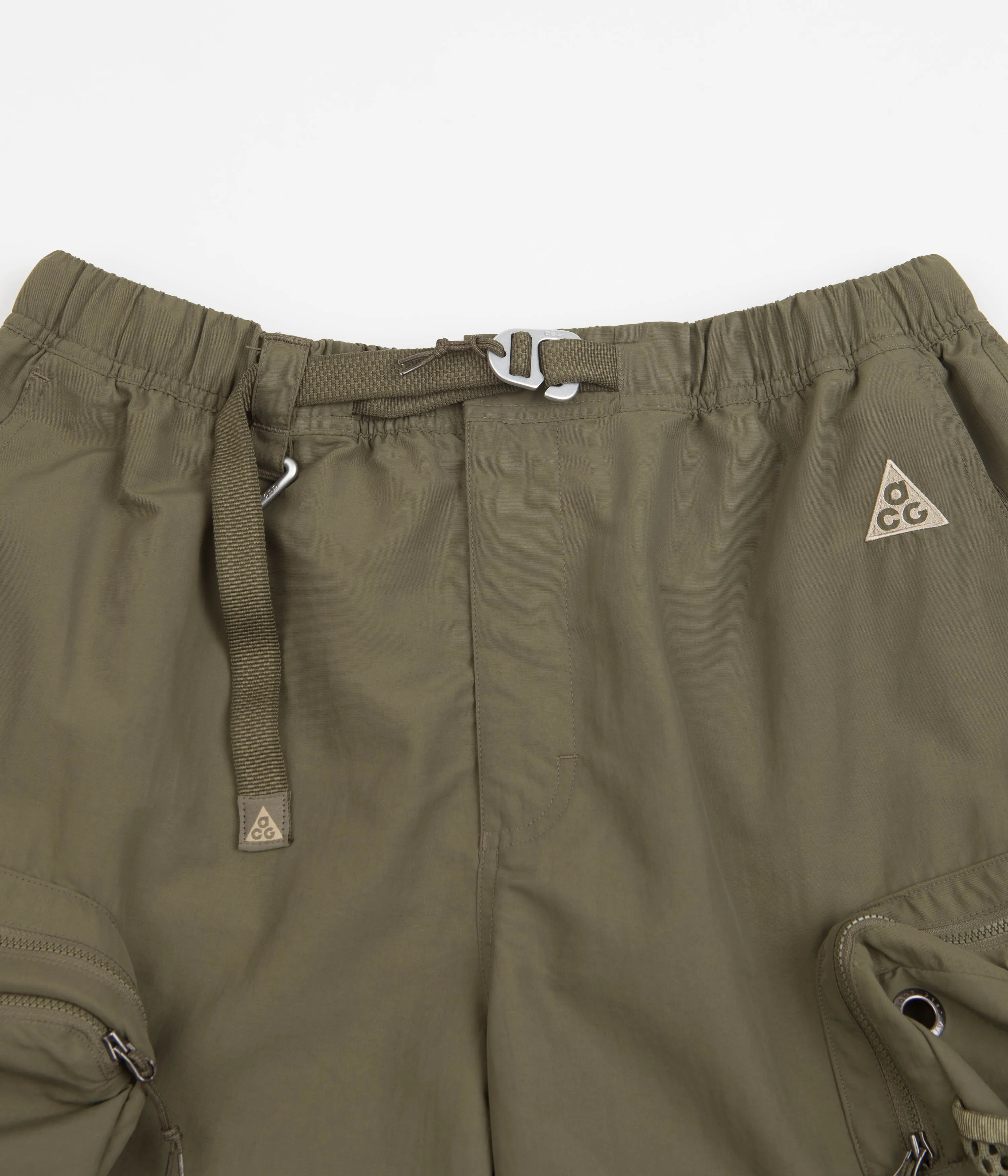 Nike ACG Snowgrass Cargo Shorts - Medium Olive / Cargo Khaki / Khaki