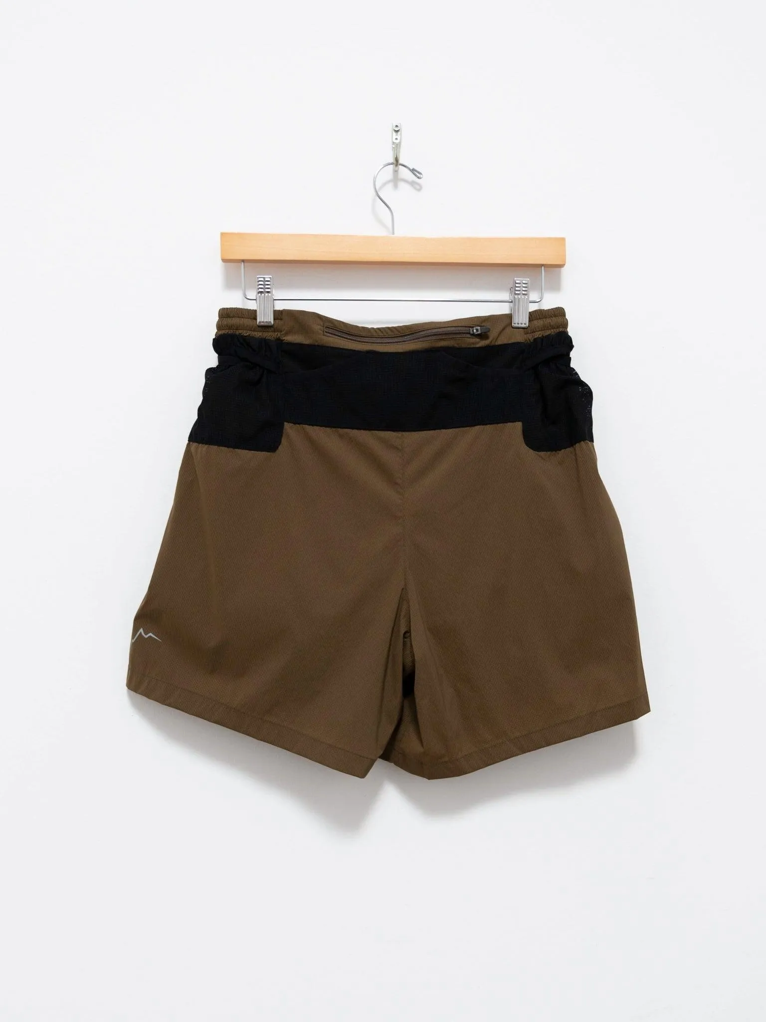 Nylon Trail Shorts - Brown Khaki