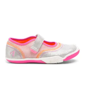 Plae Emme (Children) - Silver/Pink