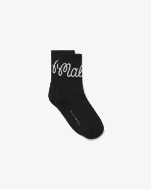 PRESERVE JACQUARD CREW SOCKS