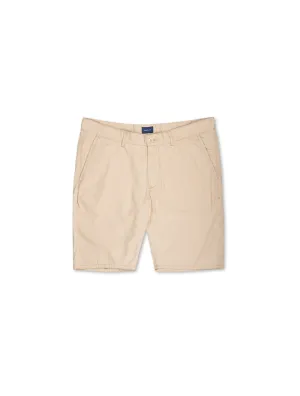 Relaxed Shorts Dark Khaki