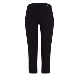 Robell Crop Trousers  | Black