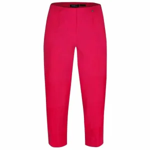 Robell Crop Trousers | Hot Pink