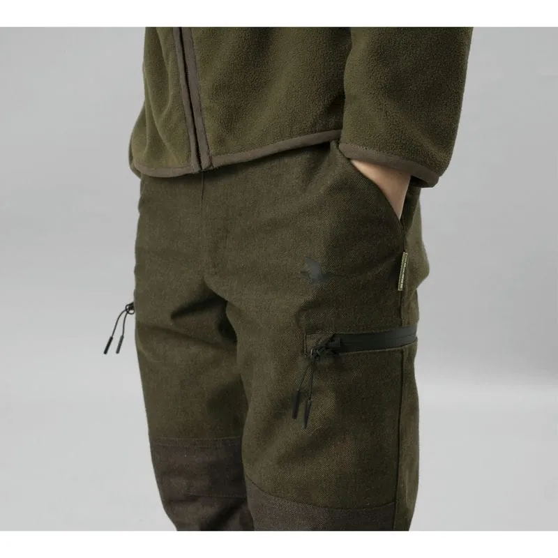 Seeland Avail Junior SEETEX Waterproof Trousers - Pine Green Melange