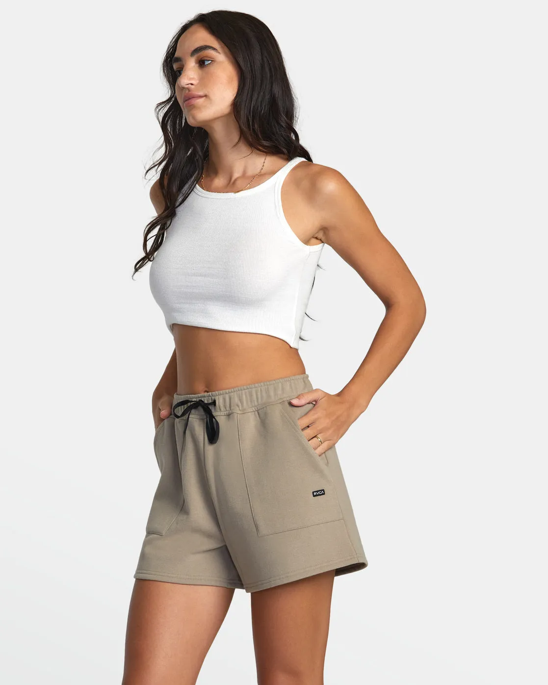 Selects Sweat Shorts - Dark Khaki