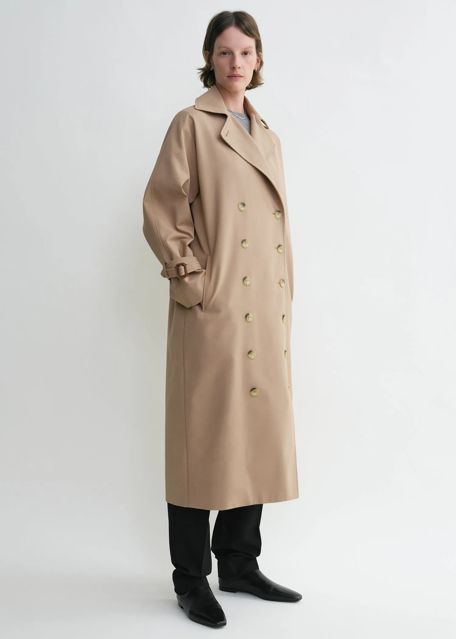 Signature trench khaki