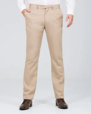 Skopes Tuscany Slim Fit Linen Blend Trousers (stone)