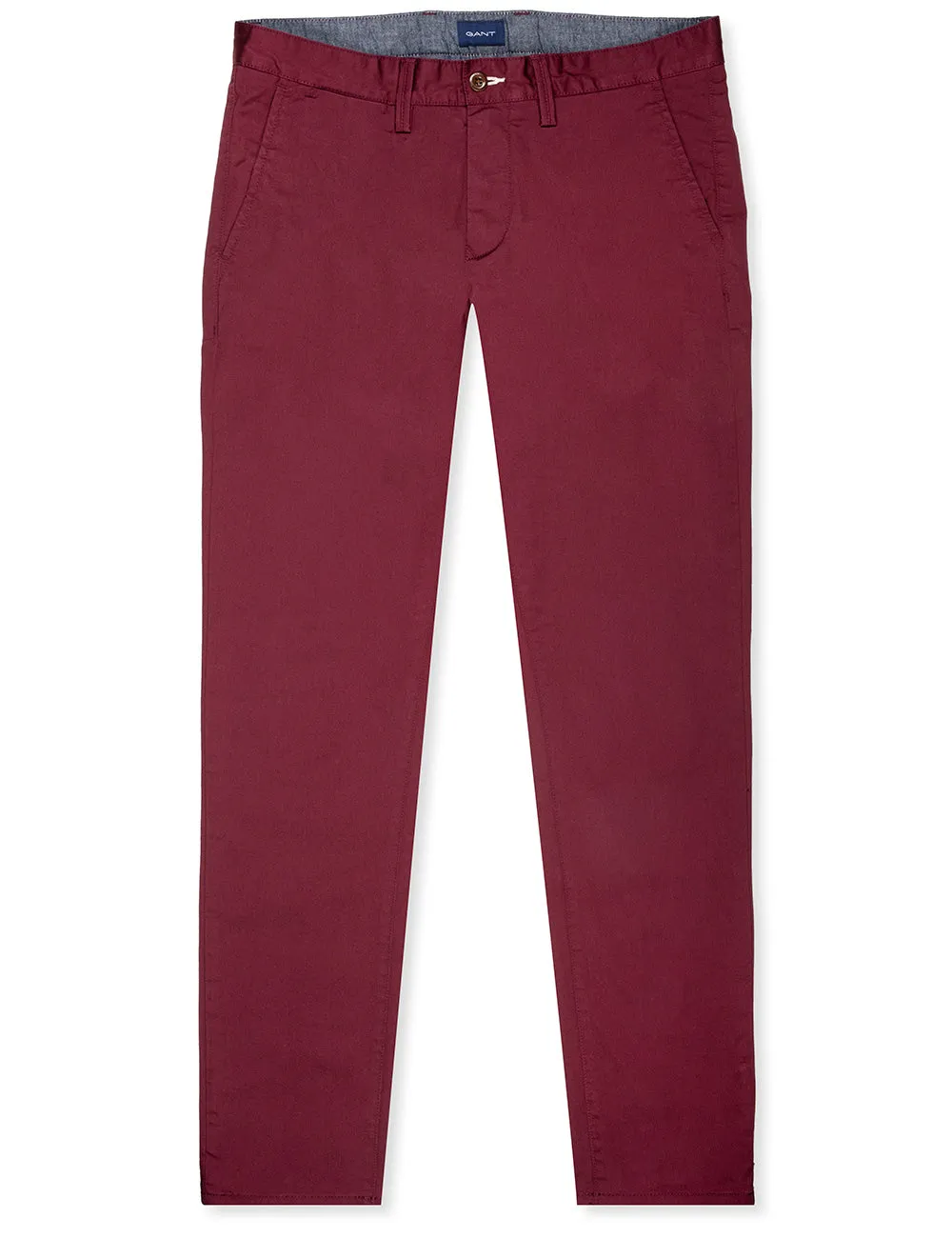 Slim Fit Twill Chinos Royal Port Red