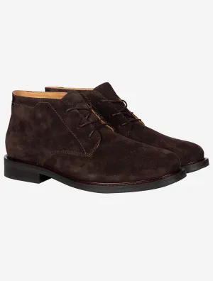 St Fairkon Suede Mid Boot Brown