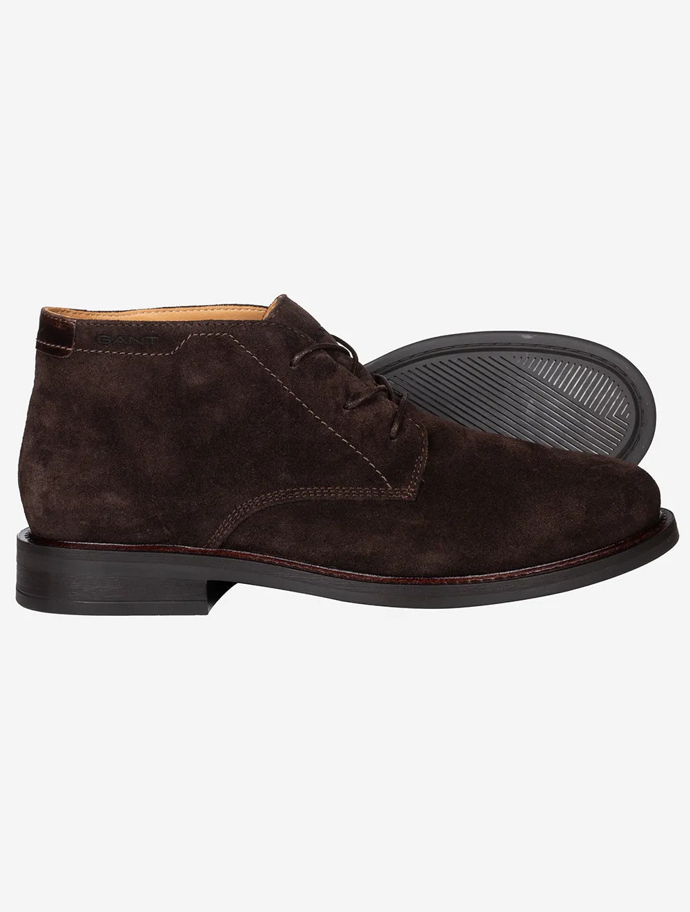 St Fairkon Suede Mid Boot Brown