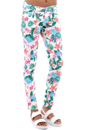 Summer Floral Jeans