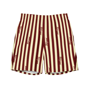 The Negroni Striped Swim Trunks